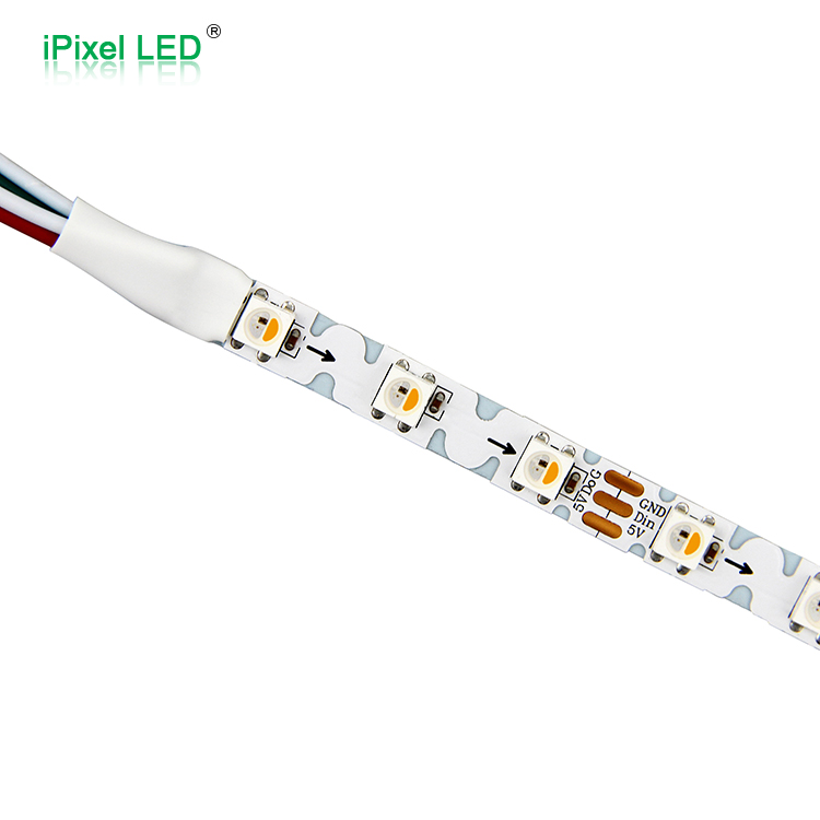 S-shaped addressable RGBW LED strip