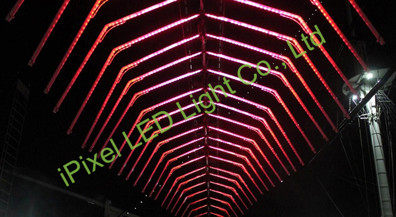 France Linear Lighting Project with WS2815 Dual-Signal RGB LED Strip image 3