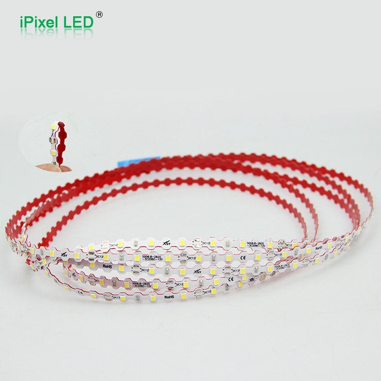SMD2835 Single Color S Shape / Zigzag Flexible LED Strip Series