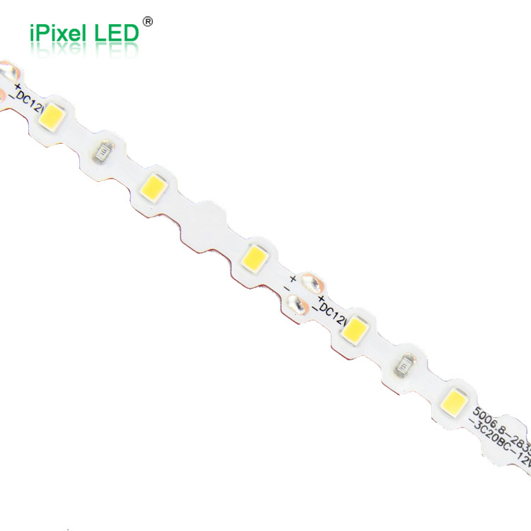 SMD2835 Single Color S Shape / Zigzag Flexible LED Strip Series