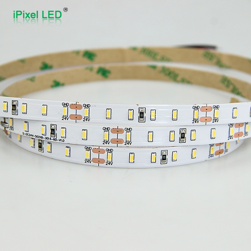SMD3014 Single Color Flexible LED Strip – 120 LEDs/m, DC24V