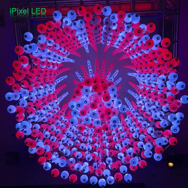 SA Lobby Decoration Case | Ø50mm 360° RGB LED Pixel Ball (P050004CC3SC)