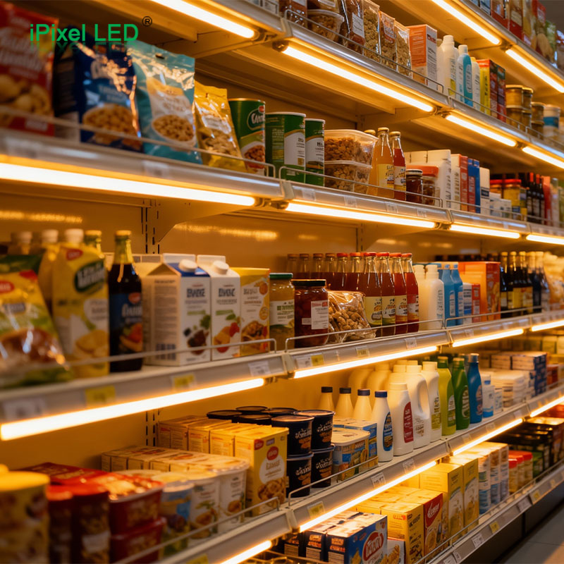 Retail Shelving and Display Rack LED Lighting Project
