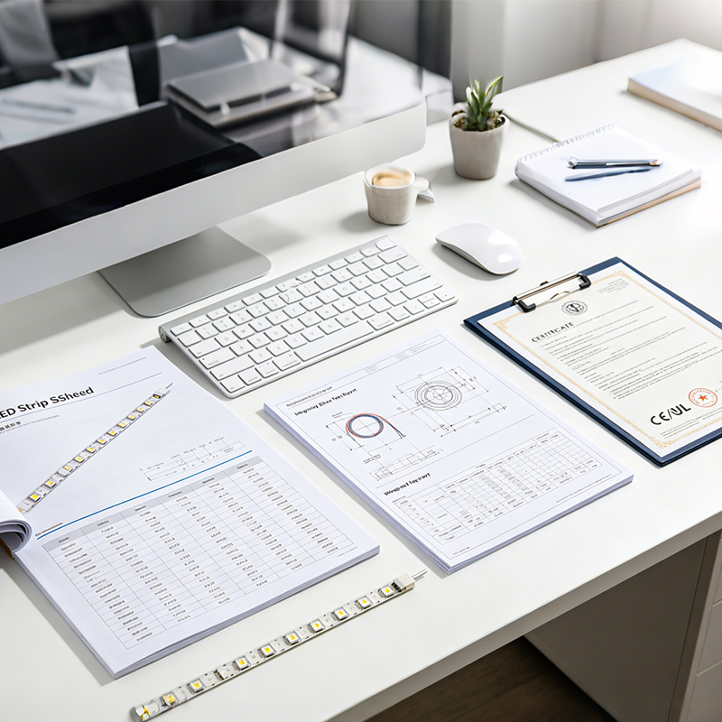 EN-12  What Technical Documents Are Needed for OEM LED Strip Projects?