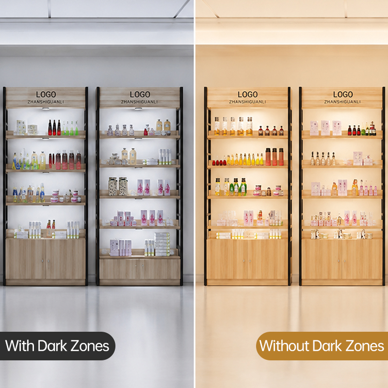 4. How to Design Retail Shelf LED Lighting to Reduce Dark Zones