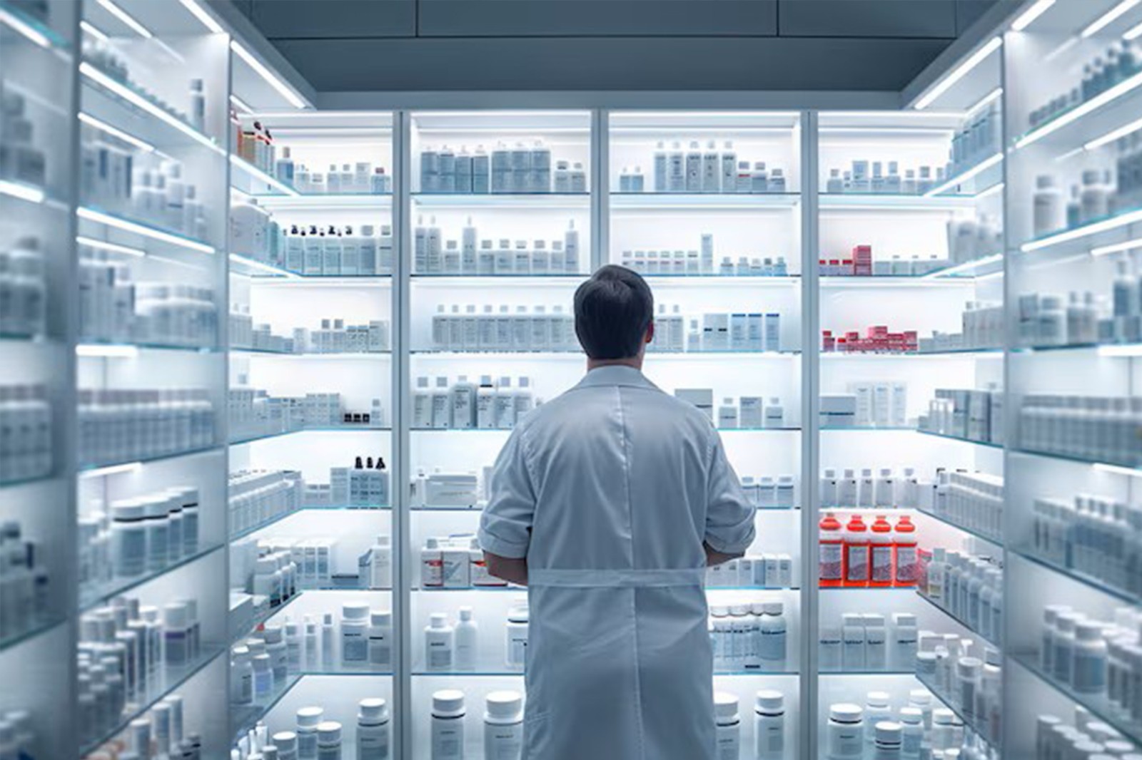 Pharmacy Cabinets LED Lighting image 3