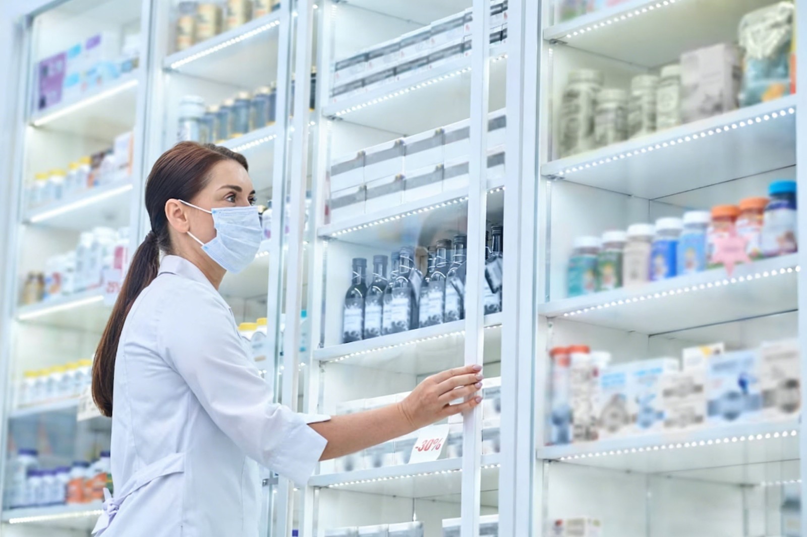 Pharmacy Cabinets LED Lighting image
