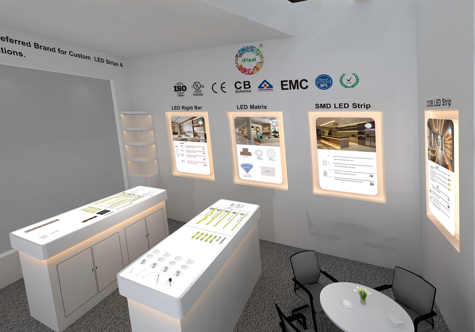 OEM LED strip manufacturing solutions at Light + Building 2026