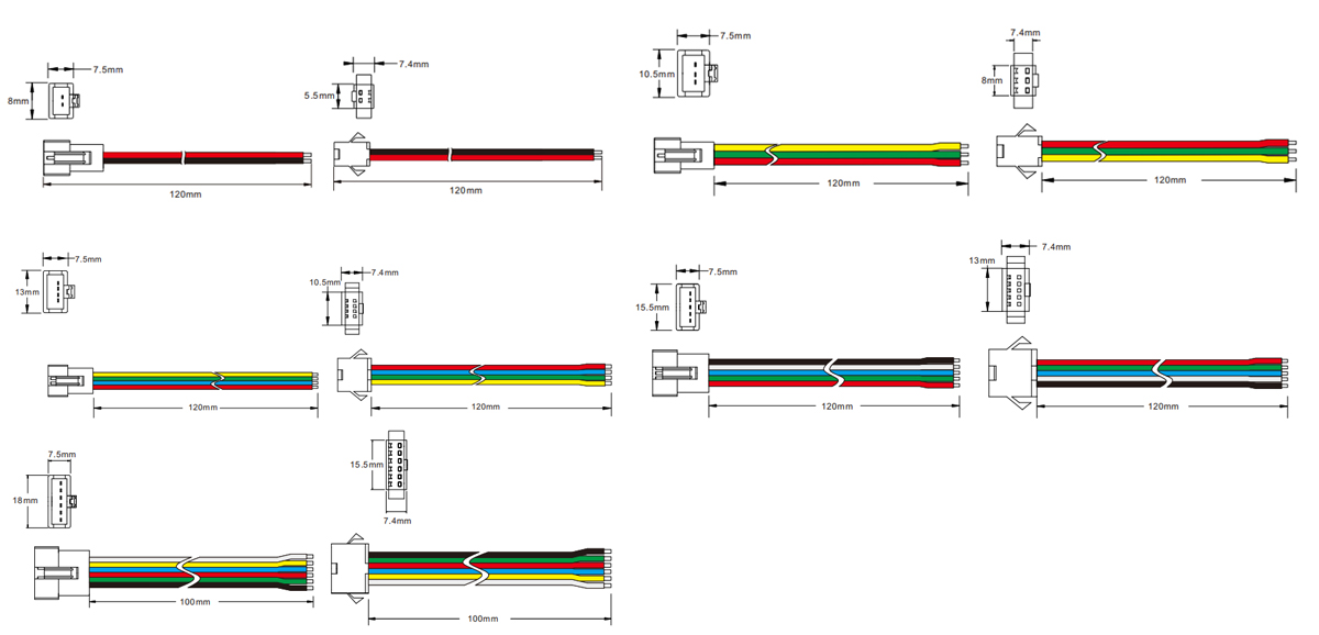 JST-SM Pigtail Cable Connector Series image