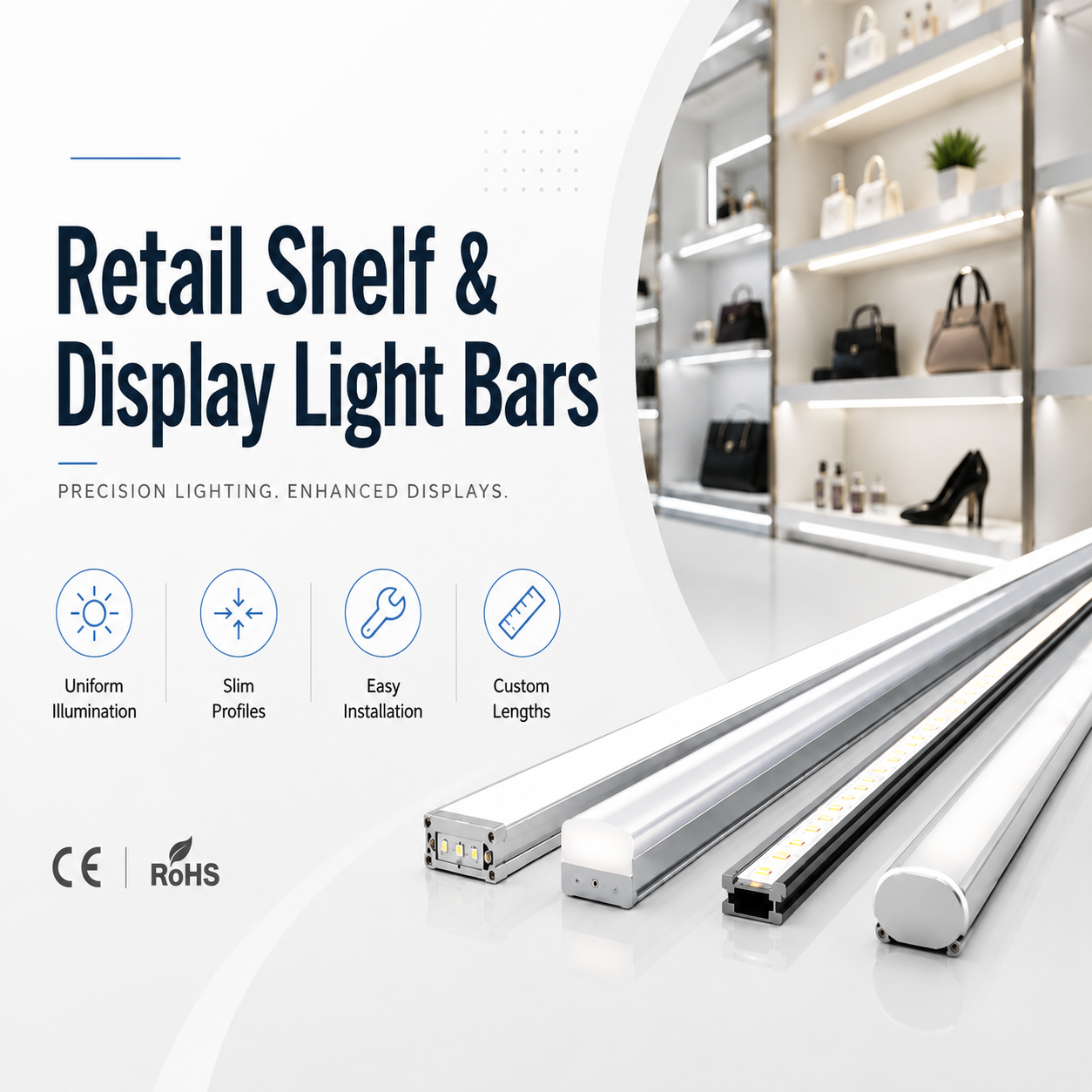Retail Shelf & Display Light Bars