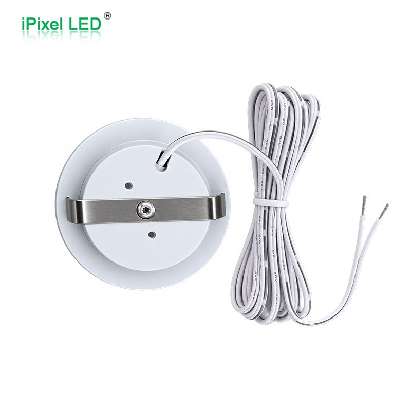 24V Recessed LED Puck Light for Cabinets – 6814